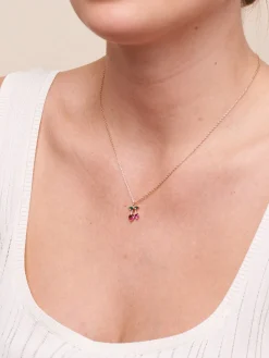 Tiger Tree Sweet Cherry Necklace