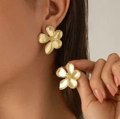 TOURISTE Frangi Earrings GOLD