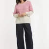 URBAN LUXURY Yoke Jumper PINK