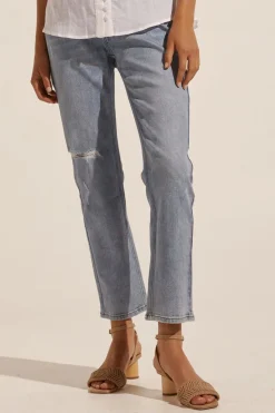 ZK React Jean DISTRESSED DENIM