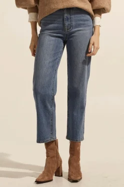 ZK Tariff Jean MID WASH DENIM