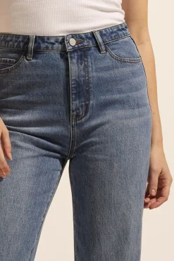 ZK Tariff Jean MID WASH DENIM