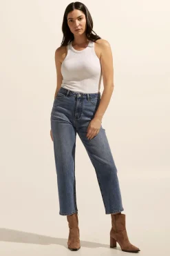 ZK Tariff Jean MID WASH DENIM
