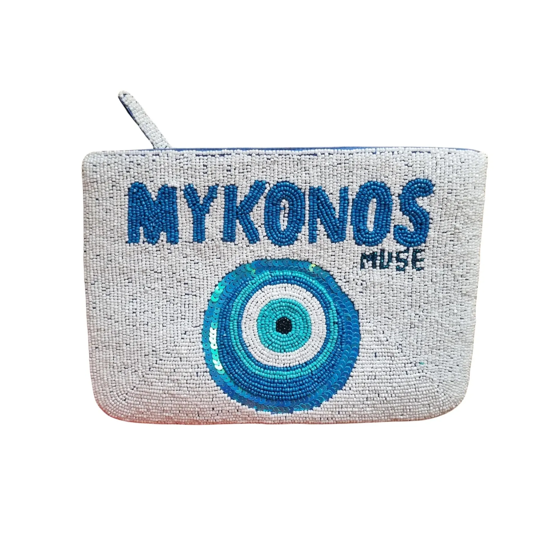 ZODA Beaded Clutch Bag MYKONOS