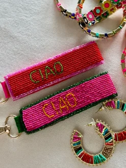 ZODA Ciao Bella Keyring PINK TRIM