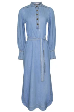 Zoe Kratzmann Snapshot Dress LIGHT WASHED DENIM