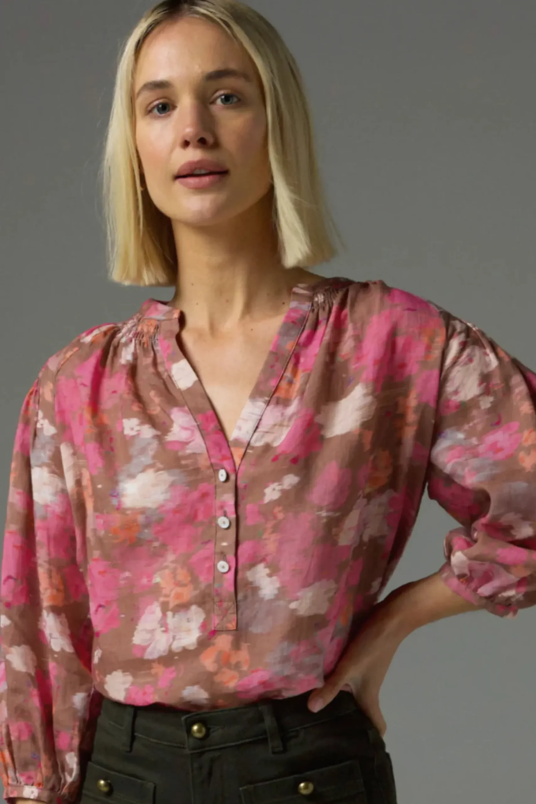 Zoe Kratzmann Stage Top BLUSH BLUR