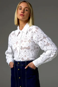 Zoe Kratzmann Winsome Top PORCELAIN